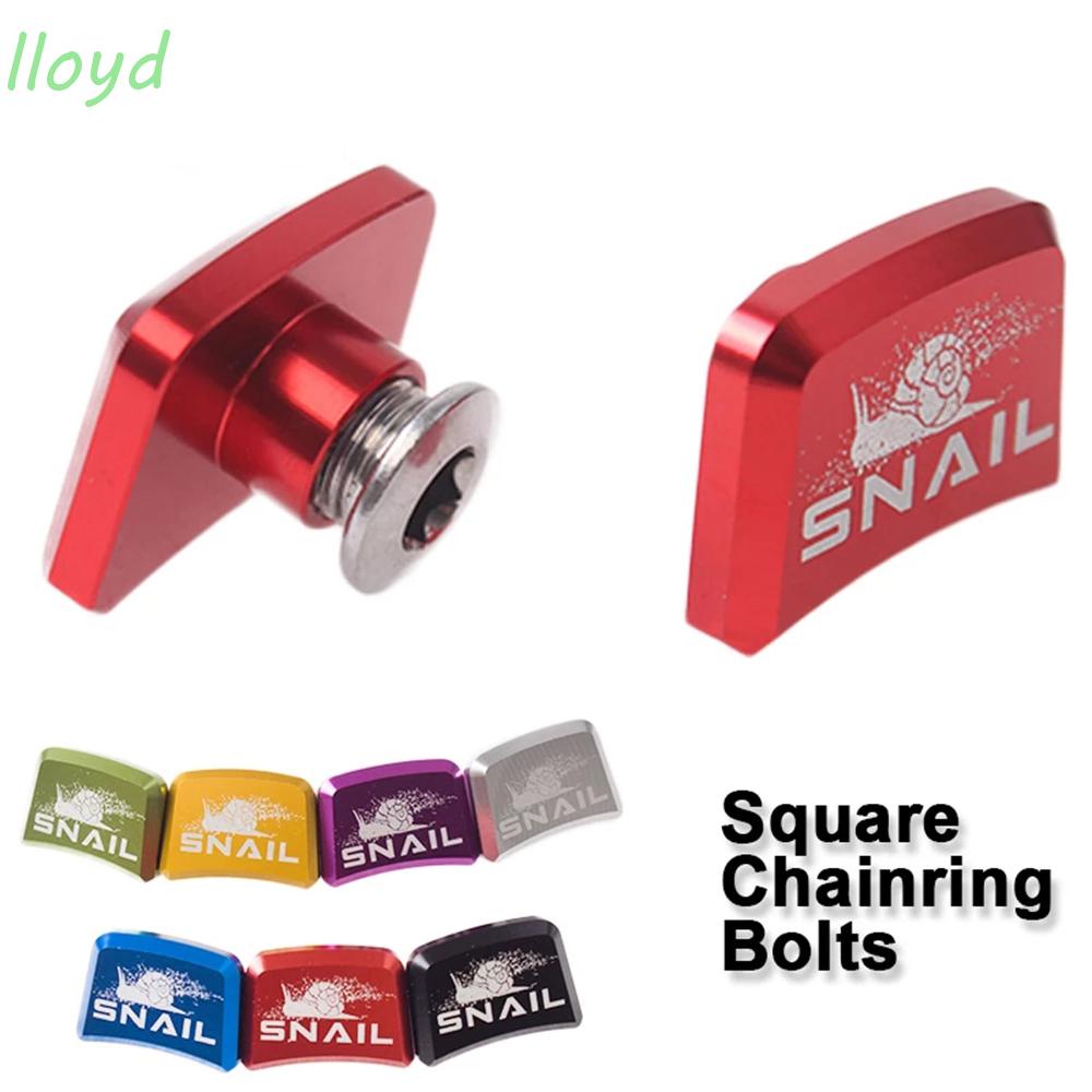 Bộ 4 Ốc Vít Hợp Kim Nhôm Nhiều Màu Sắc Cho Xe Đạp