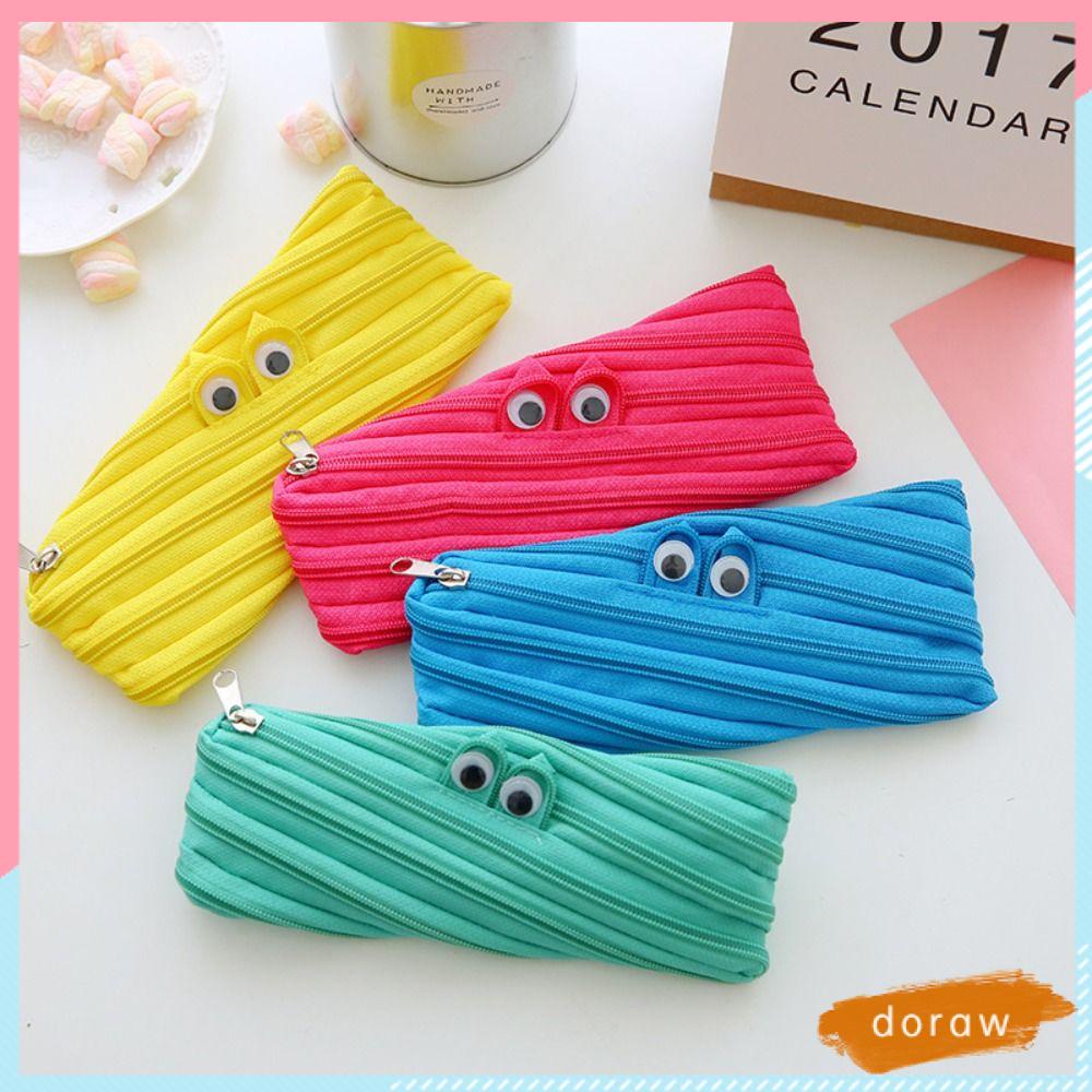 Túi Đựng Bút Cỡ Lớn Họa Tiết Biểu Cảm Vui Nhộn Ốp