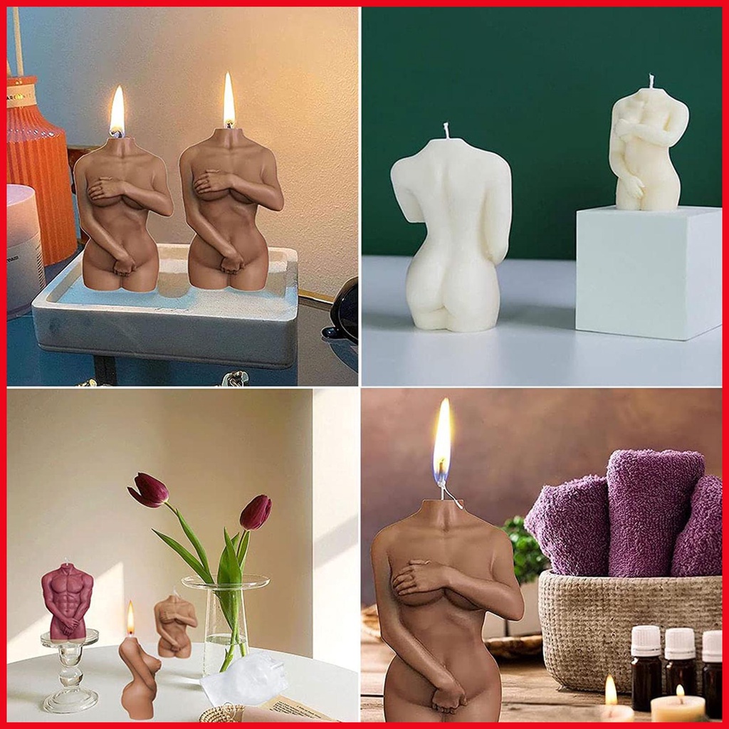 Khuôn Silicone Tạo Hình Cơ Thể Người 3D Cho Nam Nữ