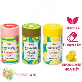 Gôm tẩy hoa quả deli h014 _vp