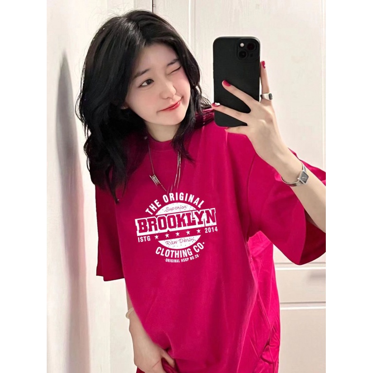 Áo Thun 100% Cotton Tay Ngắn In Hình Trái Cây Màu Sắc Thời Trang Cho Nữ