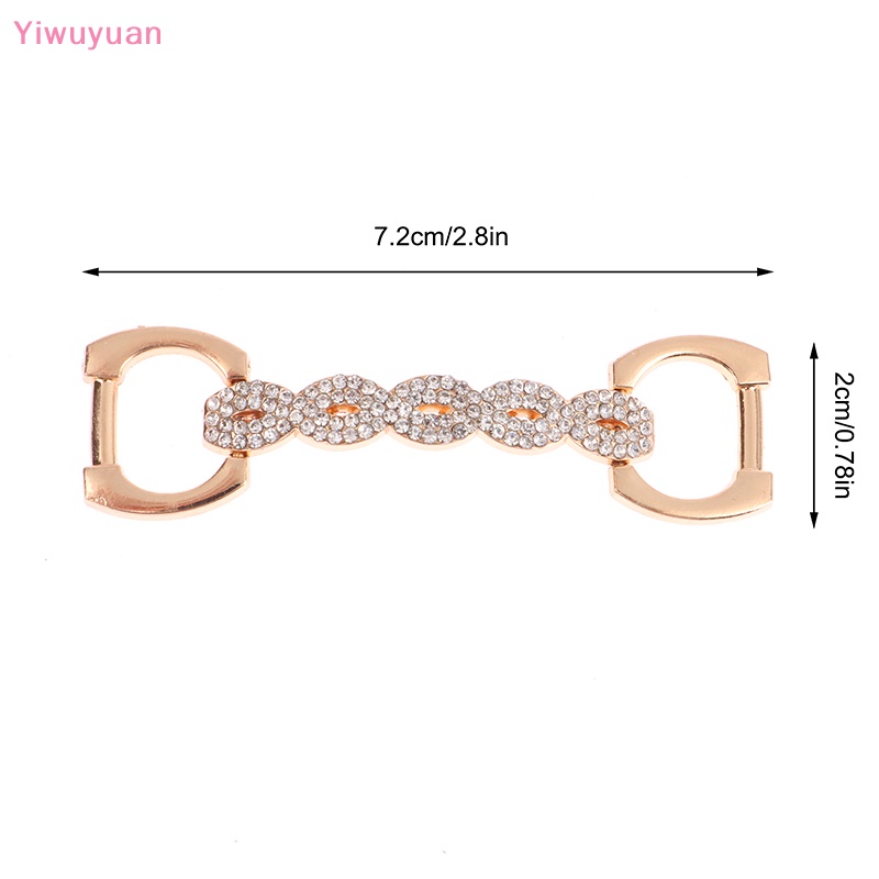 1 Khóa Kẹp Giày Cao Gót Đính Đá Trang Trí Mới