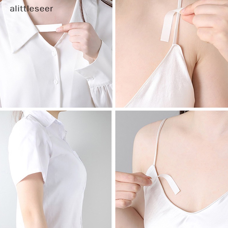 Set 36 Băng Keo Hai Mặt Trong Suốt Chống Oxy Hóa Cho Quần Áo / Đầm