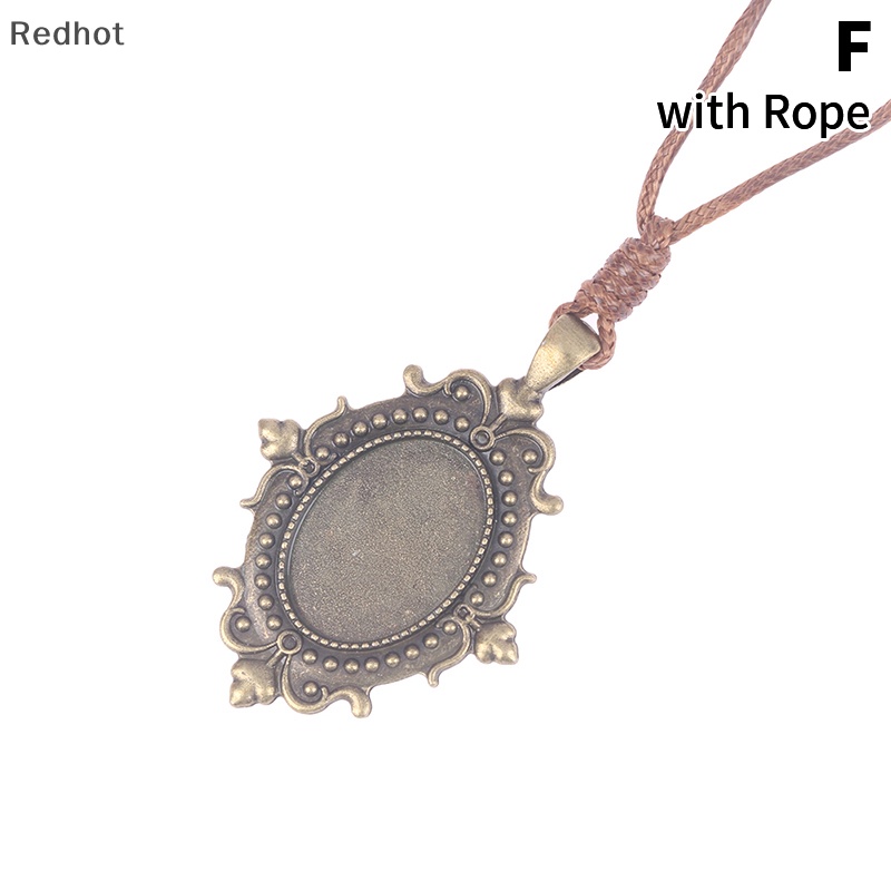 Khay Làm Mặt Dây Chuyền Hình Oval 18 * 25mm DIY