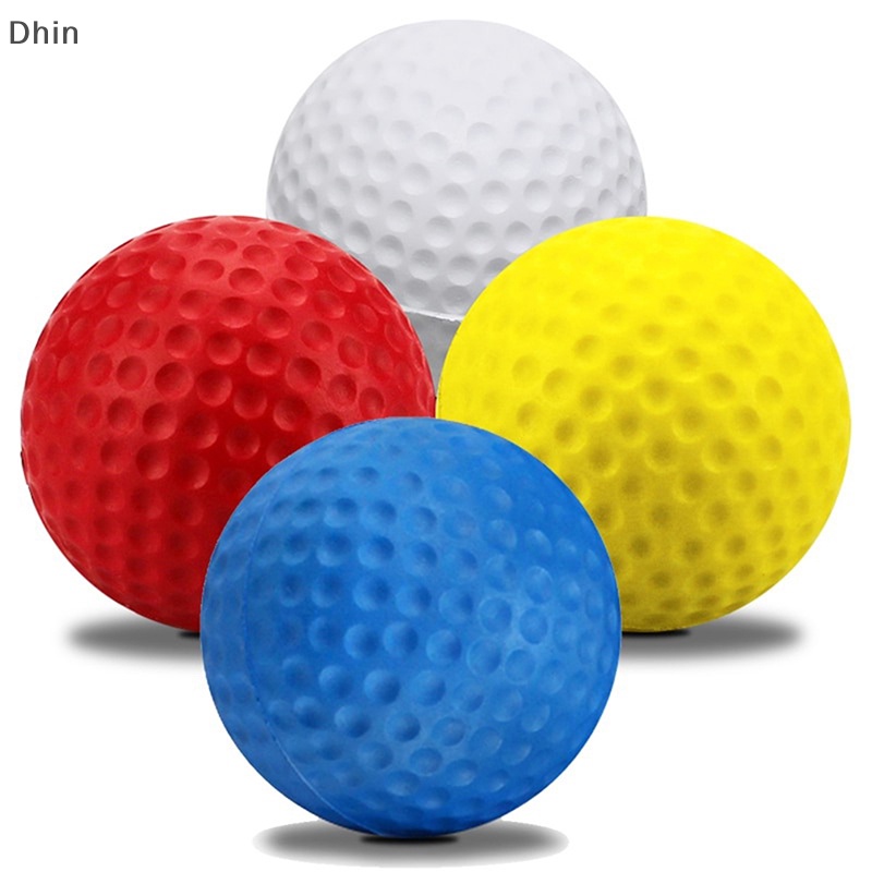 Set 5 Quả Bóng Golf Bằng Xốp PU Mềm Dành Cho Trẻ Em Tập Chơi Trong Nhà
