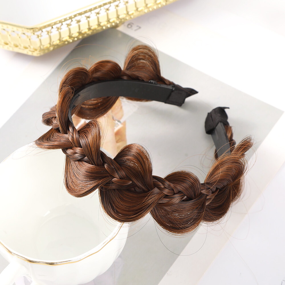 Băng Đô Cài Tóc Giả 15cm Thời Trang Hàn Quốc Cho Nữ