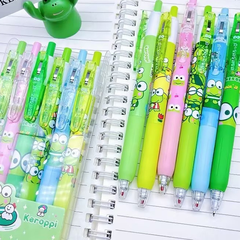 Set 6 Bút Mực Đen Hình Động Vật Dễ Thương