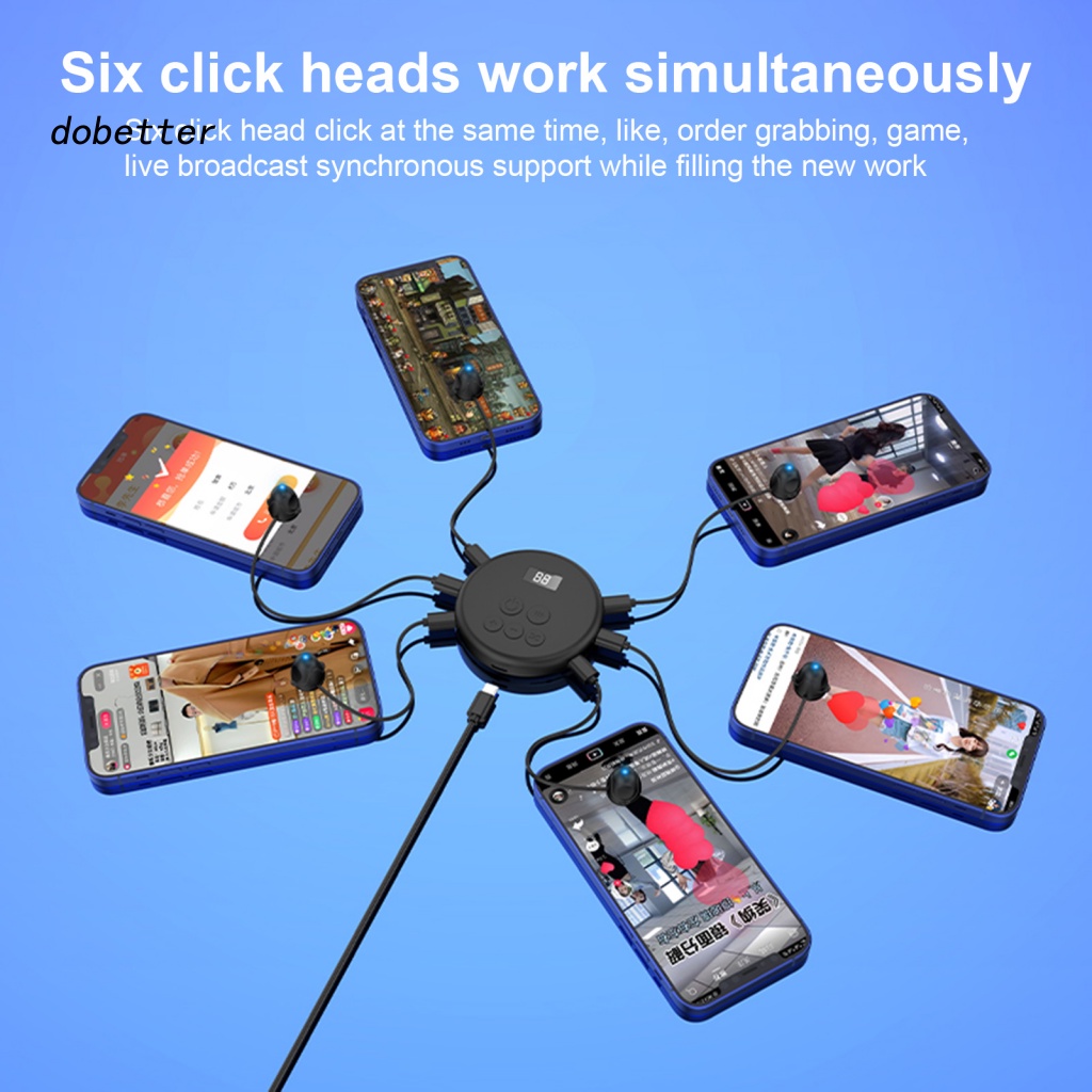 &lt; Dobetter &gt; Thiết Bị Nhấp Nháy Màn Hình Kỹ Thuật Số Tự Động Ngắt Kết Nối Điện Thoại Thông Dụng Có Thể Điều Chỉnh