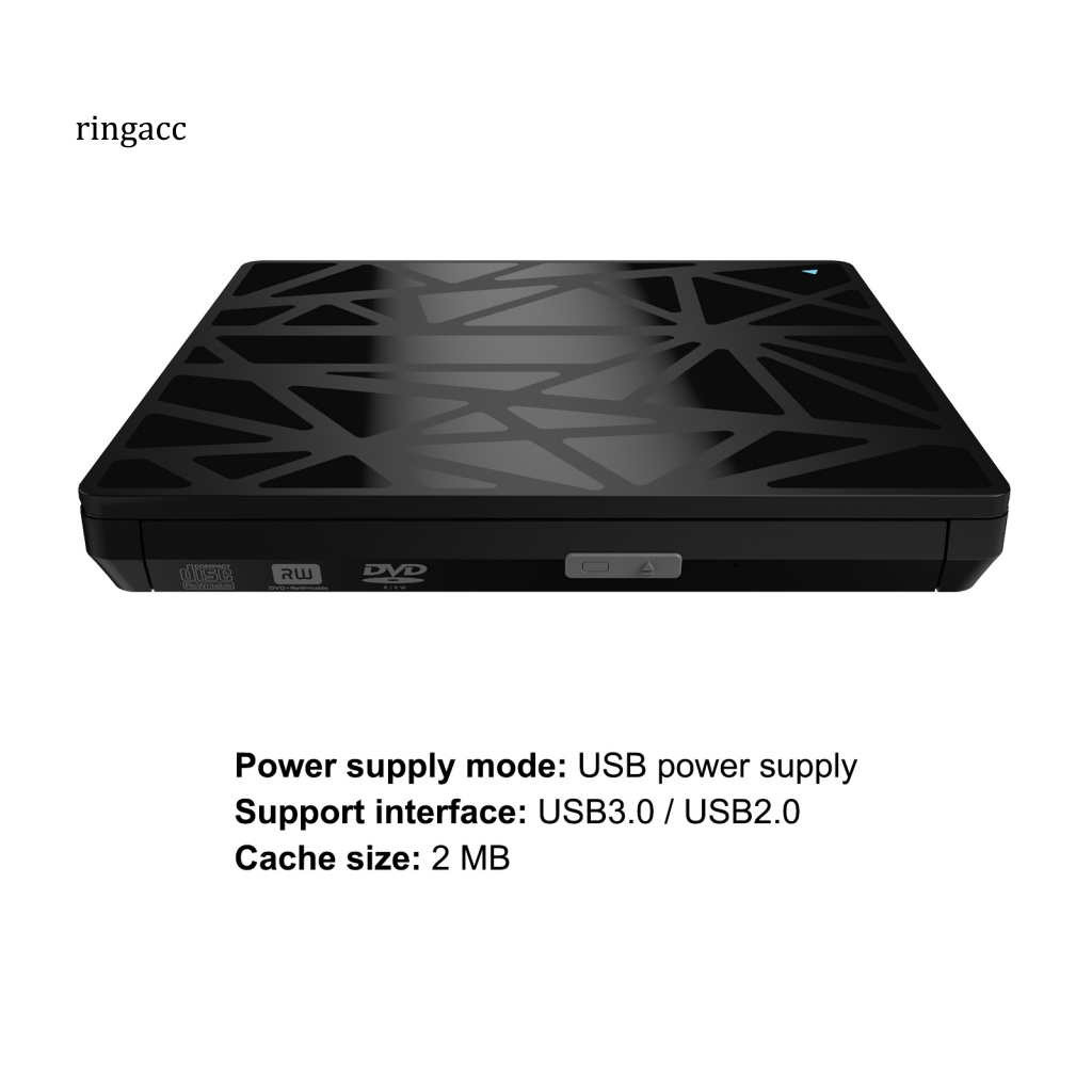 Ổ Đĩa DVD RGA Tốc Độ Cao Kết Nối USB Type-C Cho Máy Ghi Âm Laptop