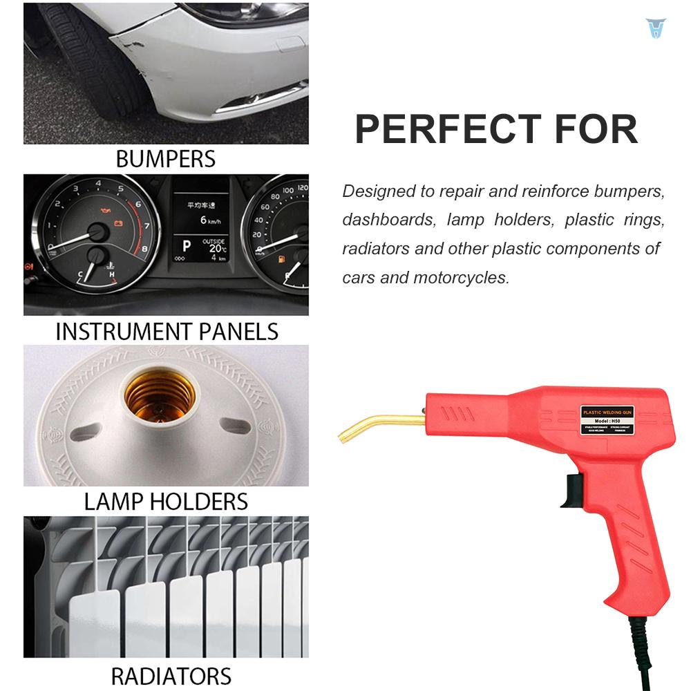 Máy Hàn Nhựa 50W 220V Phích Cắm UK Chuyên Dụng Sửa Chữa Xe Hơi