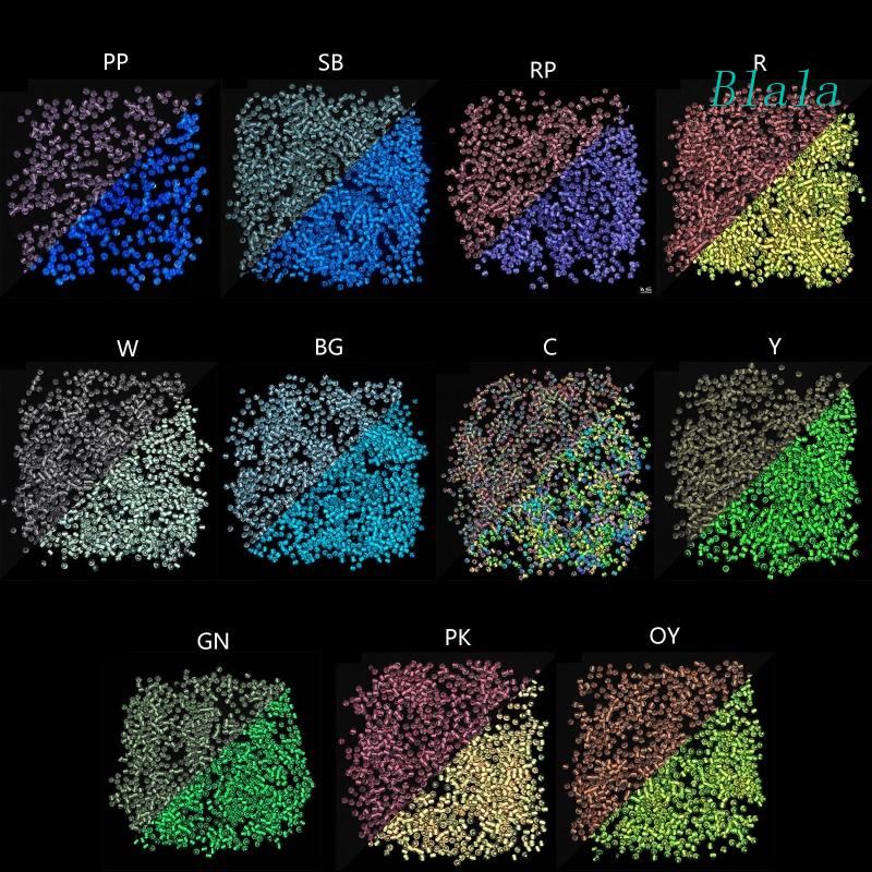Chuỗi 660 Hạt Nhựa Phát Quang Dùng Để Làm Đồ Trang Sức Thủ Công