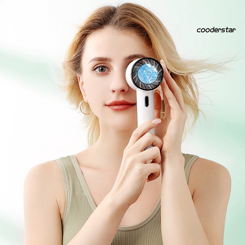 1 Bộ Quạt Làm Mát Mini Cầm Tay 2000mAh Sạc USB Có Đế Tháo Rời Điều Chỉnh Được Dành Cho Gia Đình