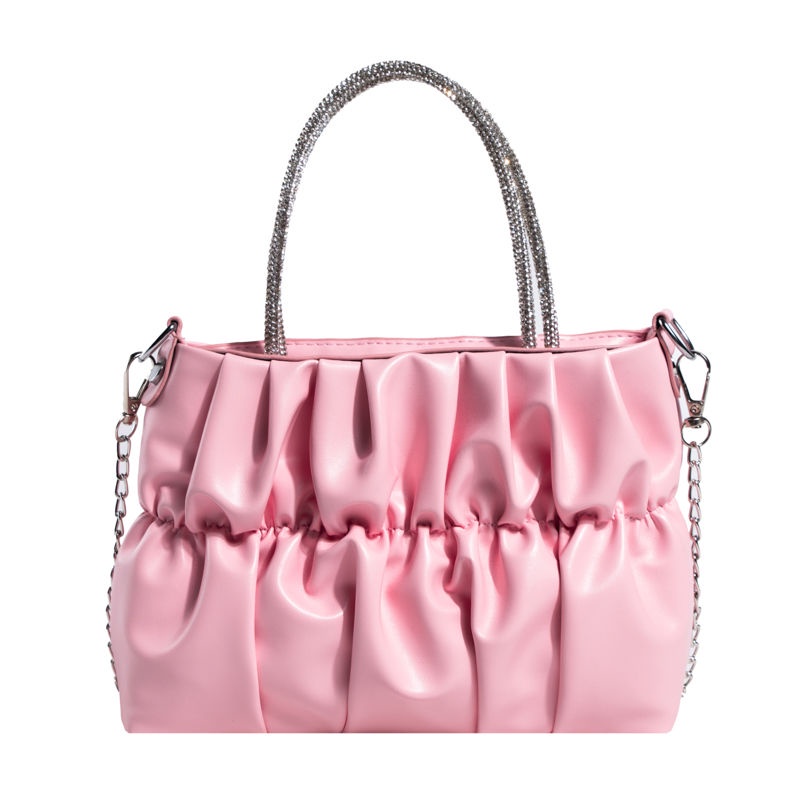 Túi Xách Đeo Vai Hình Đám Mây Đính Đá Thời Trang Dành Cho Nữ