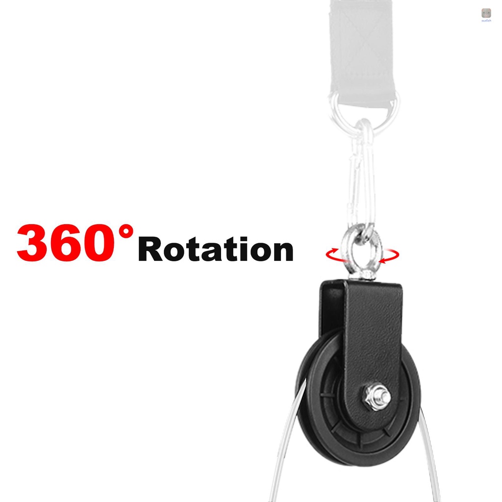 Ròng Rọc Dây Cáp Xoay 360 Độ Không Gây Tiếng Ồn Dùng Để Nâng Tại Nhà