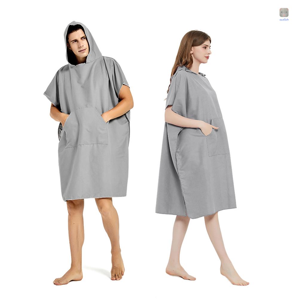 Khăn Tắm Bằng Sợi Micro Nhanh Khô Có Mũ Trùm Đầu Thay Đổi Được Cho Hoạt Động Thể Thao Ngoài Trời