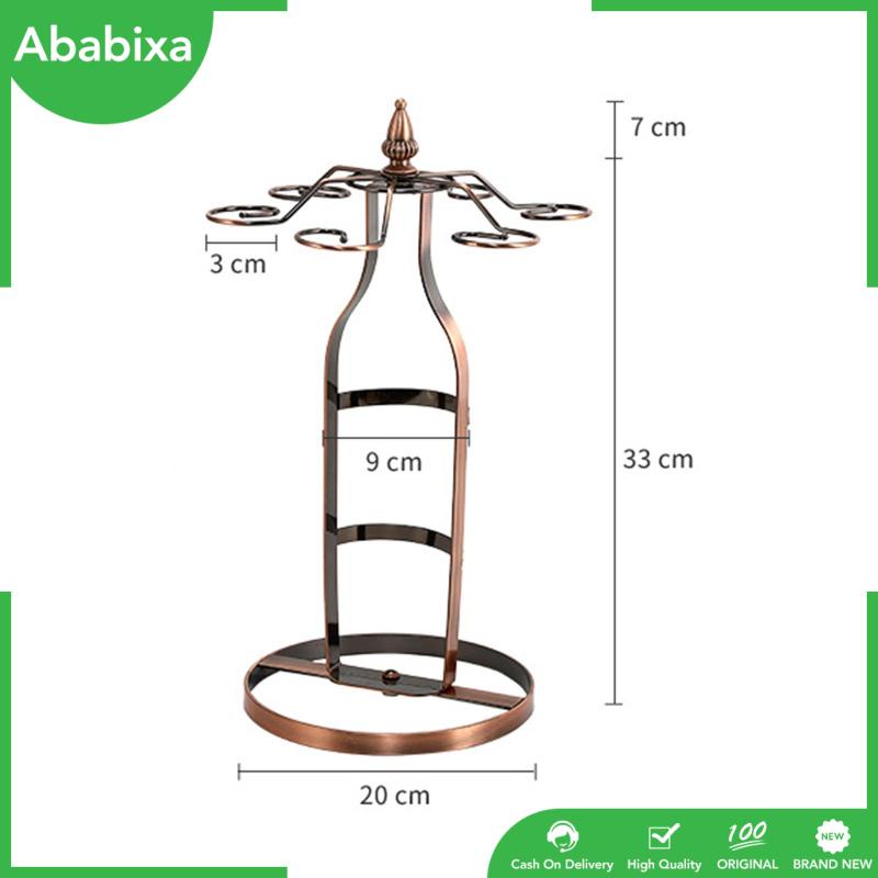 Giá Phơi Khô Mắt Kính 6 Móc Treo Bằng Sắt Tiện Dụng Cho Nhà Bếp
