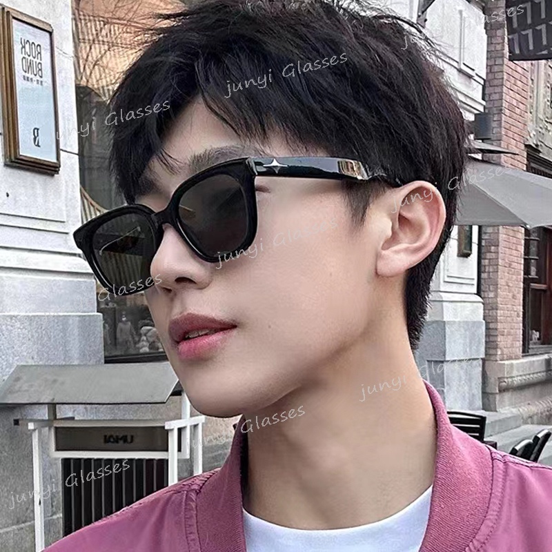 Kính Mát Tròng Vuông Y2K Chống Tia UV Phong Cách Punk Hàn Quốc Thời Trang Cho Nam Và Nữ