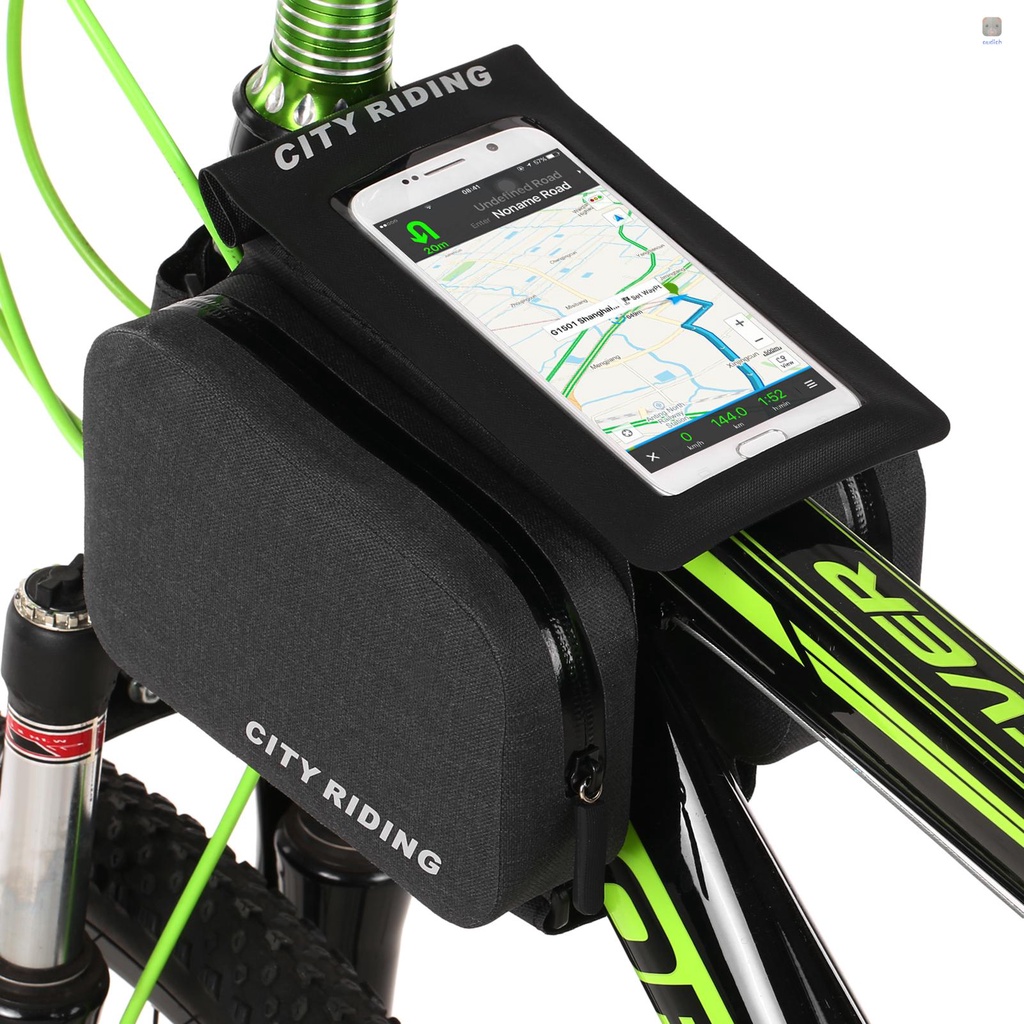 Túi Đựng Điện Thoại Gắn Khung Trước Xe Đạp Chống Nước Mưa Tiện Dụng