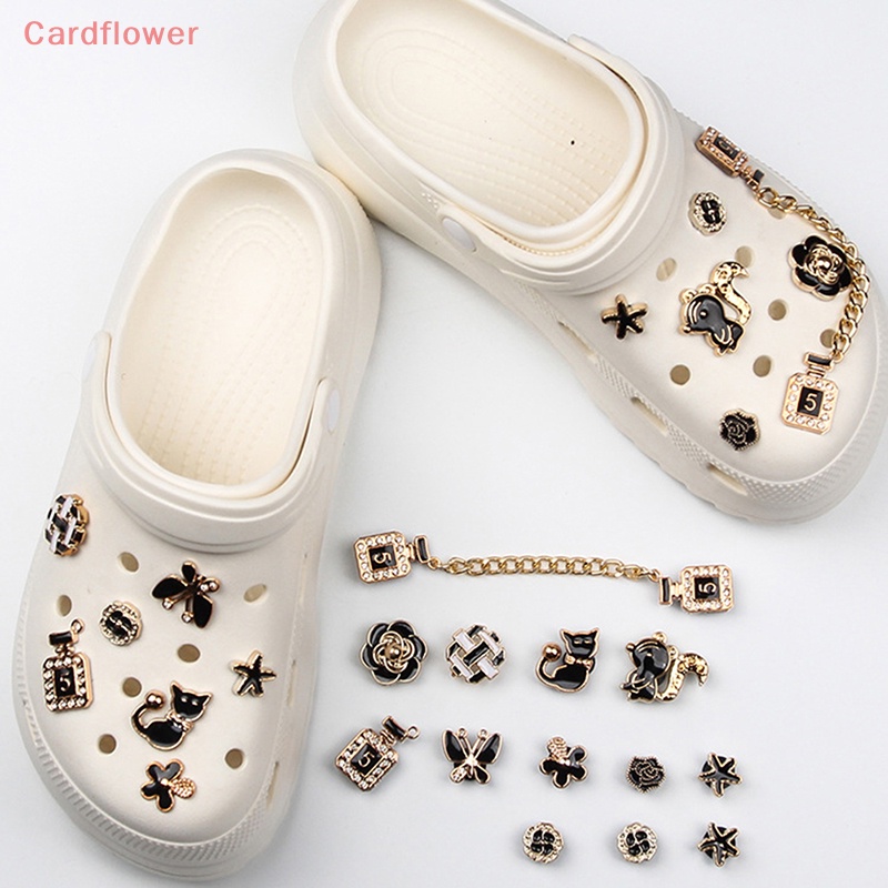 1 Bộ Phụ Kiện Trang Trí Giày Croc Có Thể Tháo Rời Đính Hoa Cho Bé Mới