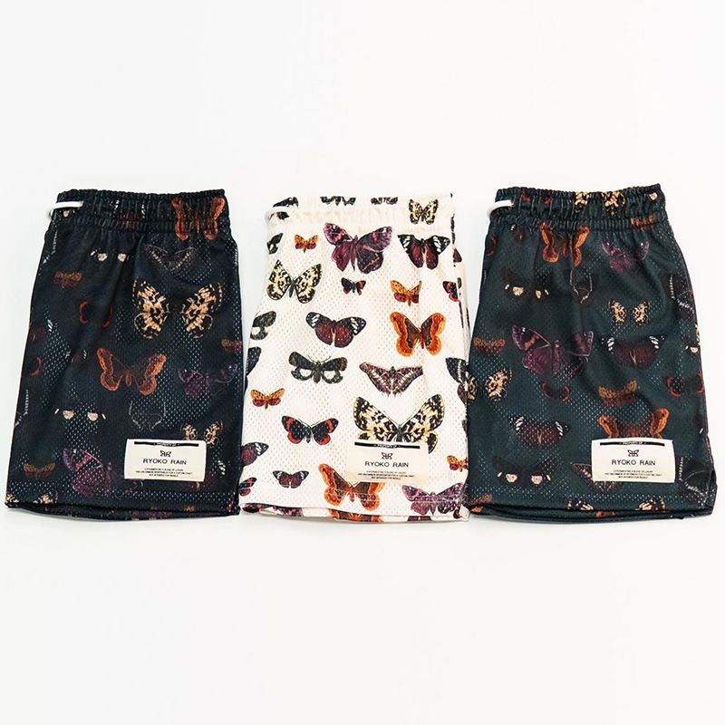 Quần Short Thể Thao Bóng Rổ Ba Tấc Dài Đến Đầu Gối Nhanh Khô Ryoko Đường Phố Mỹ Cho Nam Và Nữ