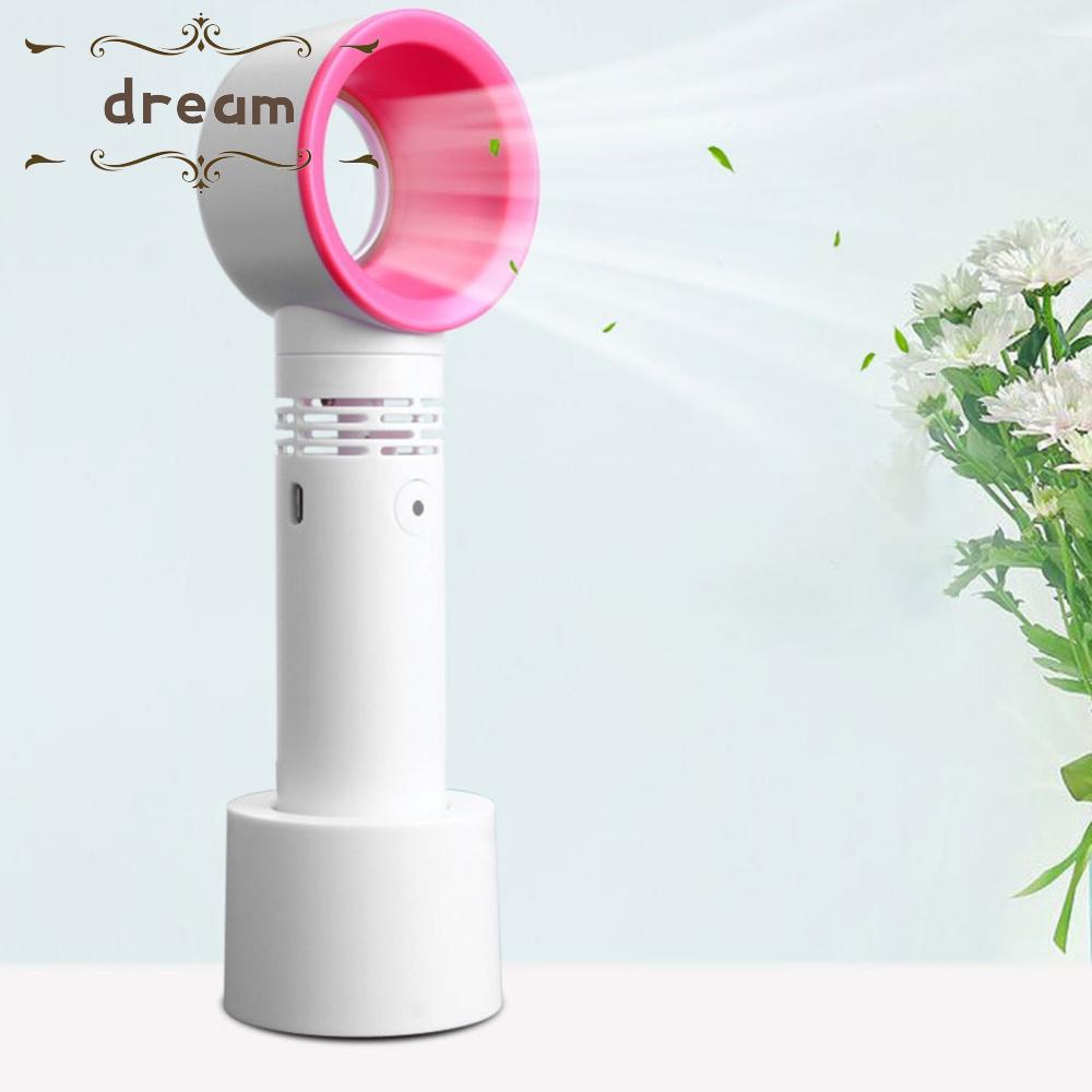 【DREAMLIFE】Leafless Fan usb Charging Portable Creative Handheld Desktop Fan high quality