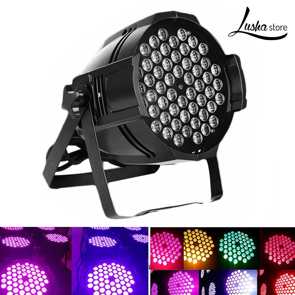 Đèn Led Sân Khấu Disco DJ 180W AC 120-240V 54LED Bằng Nhôm