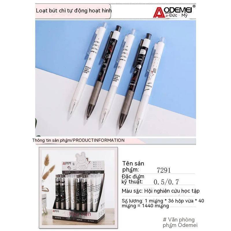 Bút Chì Bấm 0.5 / 0.7mm In Họa Tiết Hoạt Hình Anime