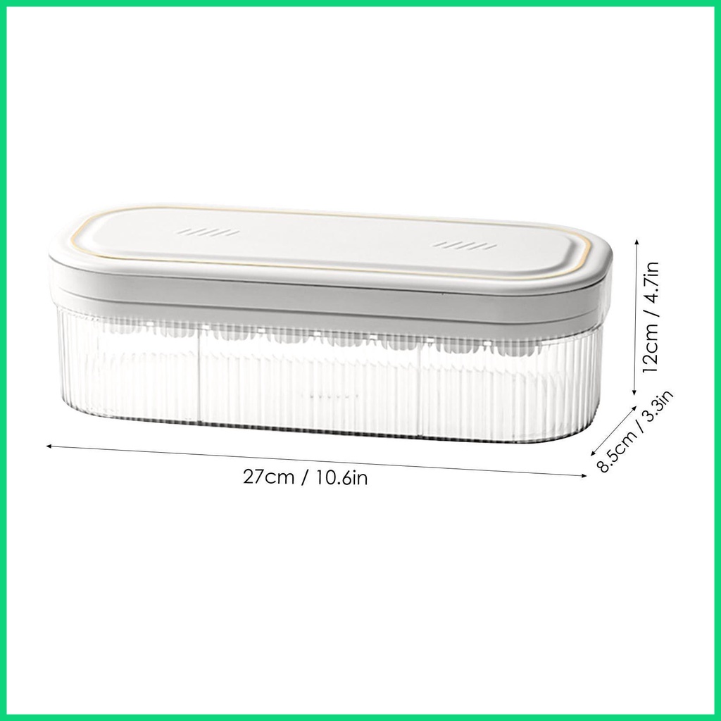 Khay Làm Đá Bằng Silicone Có Thể Xếp Chồng Lên Nhau Tiện Dụng