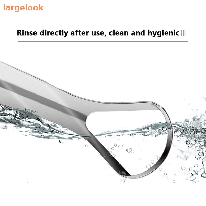 Dụng Cụ Nạo Lưỡi Một / Hai Lớp Bằng Thép Không Gỉ Tiện Dụng