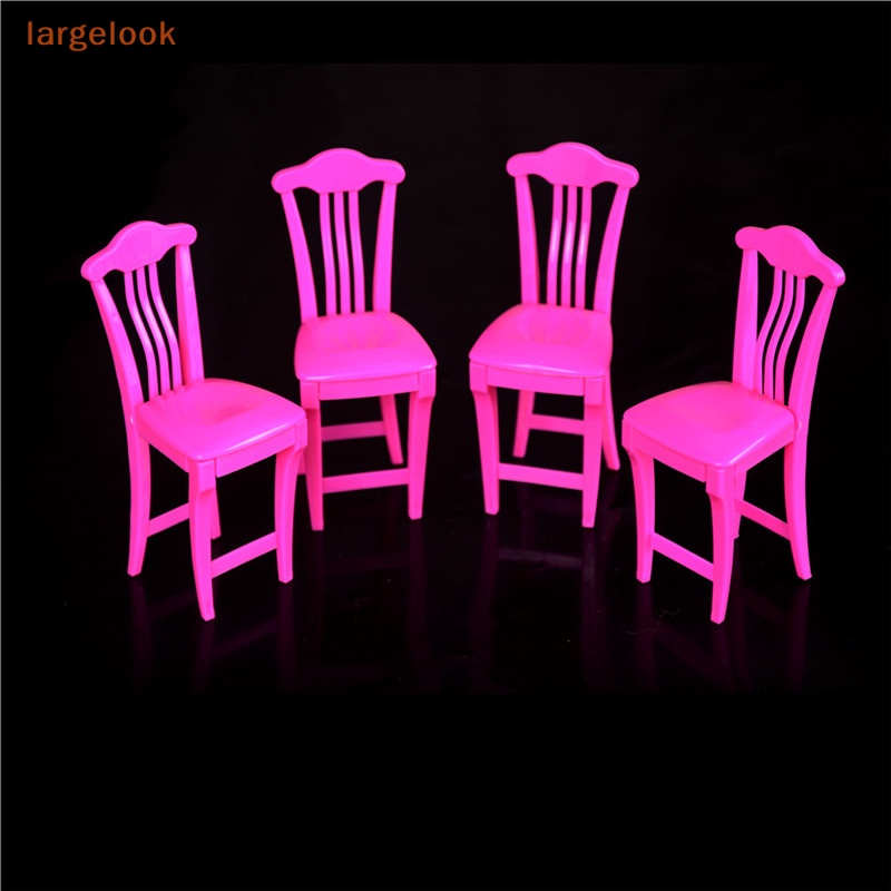 Bộ 4 Ghế Ngồi Cao Tỉ Lệ 1 / 6 Cho Nhà Búp Bê