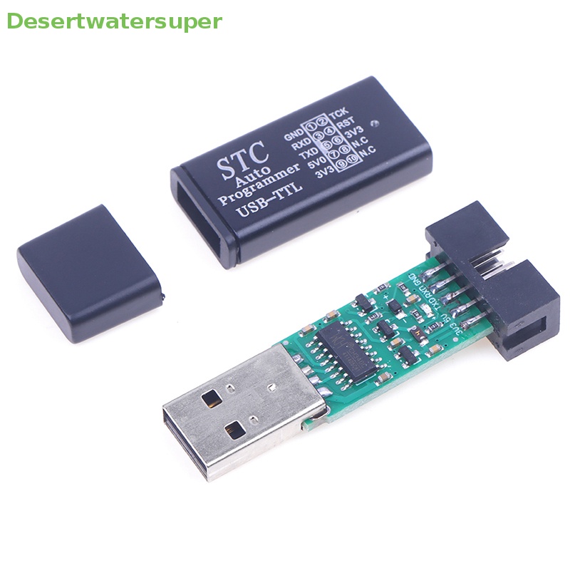 Mô Đun Lập Trình Tải Xuống Mini STM8STM32 Kèm Vỏ Dây Cáp