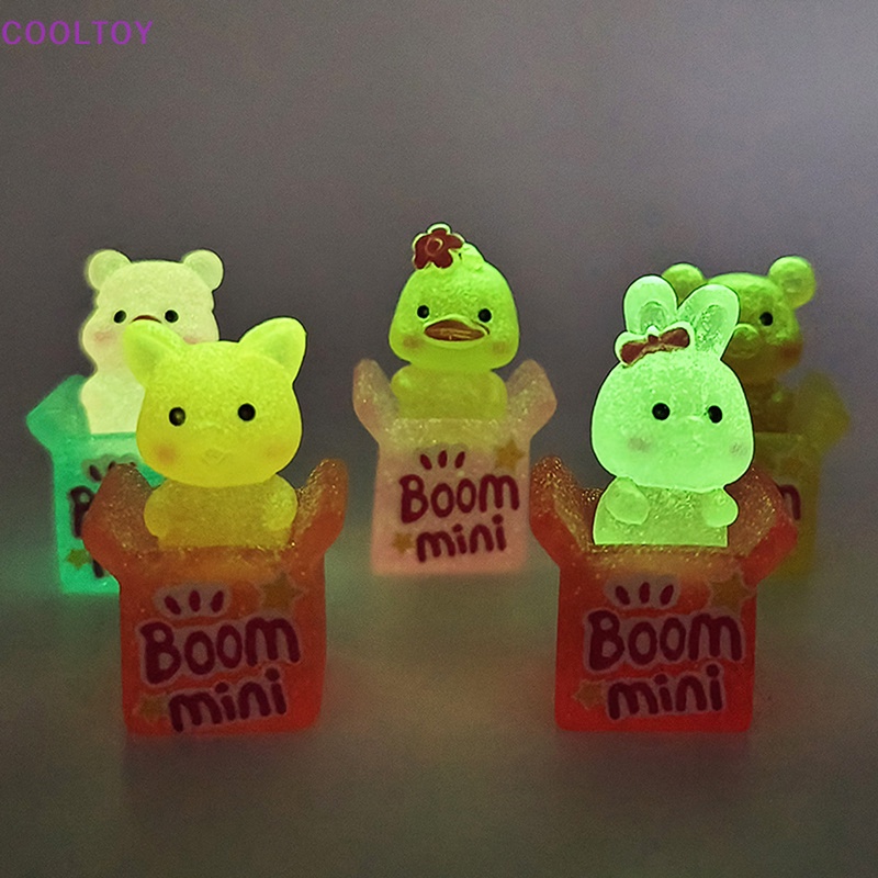 1 Tượng Động Vật Hoạt Hình Phát Quang Trang Trí Xe Hơi