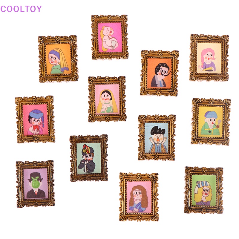 Set 2 Mô Hình Nhà Búp Bê COOLTOY Mini Tỉ Lệ 1: 12