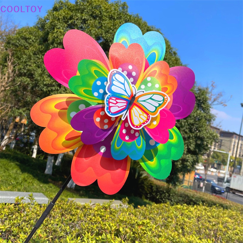 Cooltoy 1 Ghim Cài Áo Hình Hoa Hướng Dương / Bướm Đính Kim Sa Nhiều Màu Sắc