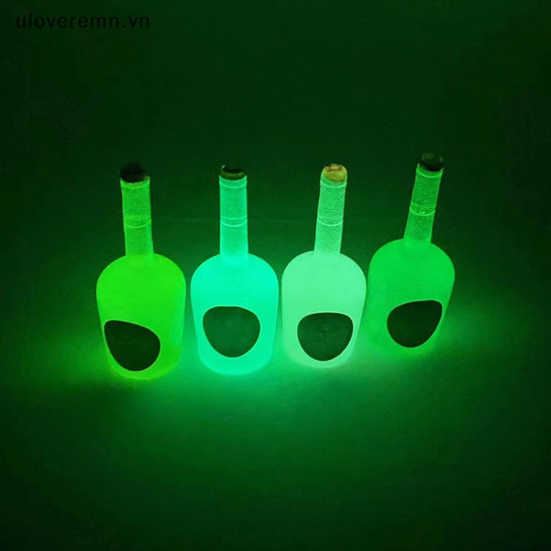 Bộ 5 Bình Đựng Nước Uống Mini Bằng Resin Dạ Quang Họa Tiết Hoạt Hình Dễ Thương Trang Trí Thủ Công DIY