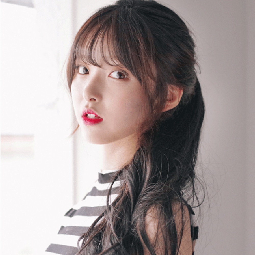 Tóc Mái Giả Mini Bằng Sợi Tổng Hợp Thời Trang Dành Cho Nữ