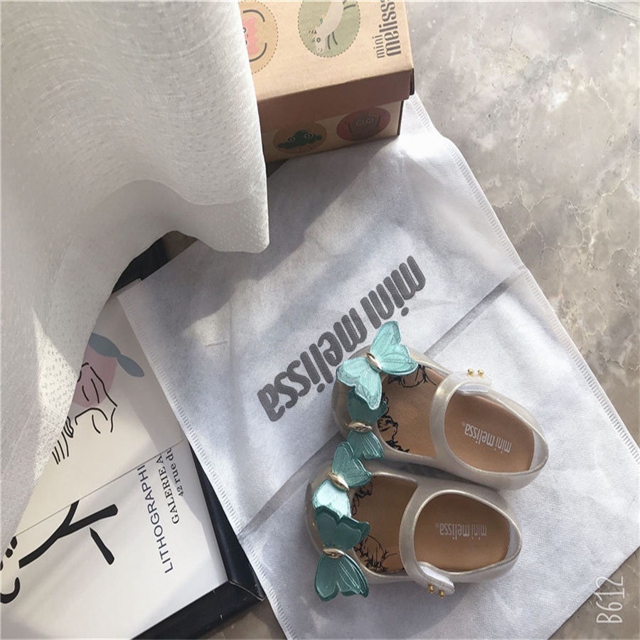 Giày Sandal Ba Chiều Phong Cách Công Chúa Melissa Phong Cách Mới Mùa Hè 2023 Cho Bé Gái