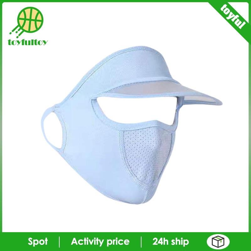 Mũ Chống Nắng Kèm Tấm Che Mặt Che Phủ Vành Tiện Dụng Cho Nữ Leo Núi / Du Lịch