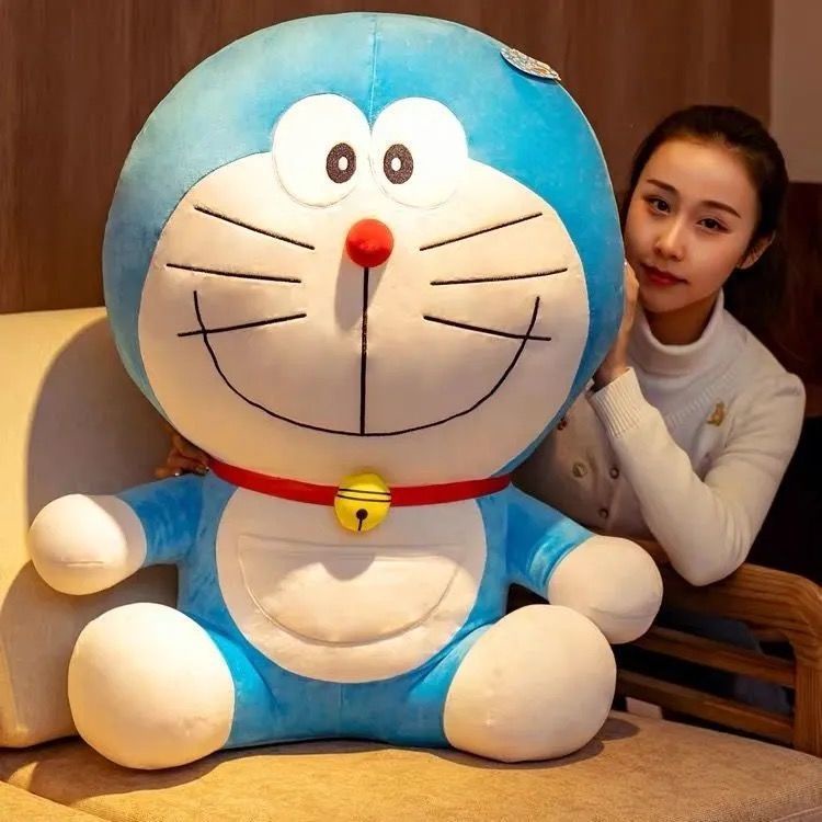 Doraemon Nhồi Bông Thiết Kế Dễ Thương Dùng Làm Quà Tặng Sinh Nhật Cho Bé