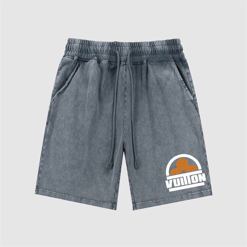 L &amp; V &amp; Quần Short Nam In Họa Tiết Cổ Điển Phong Cách Mỹ