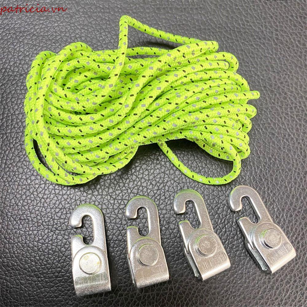 Bộ Phụ Kiện Dây Thừng Dựng Lều Không Móc 5M Tiện Dụng Khi Đi Cắm Trại