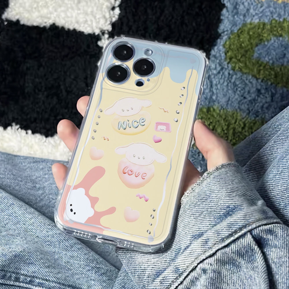 ✅Ốp Điện Thoại Mềm Chống Sốc In Hình Chú Chó Cinnamon Cho Iphone 14Pro 6 11 1278 13max 6LTH