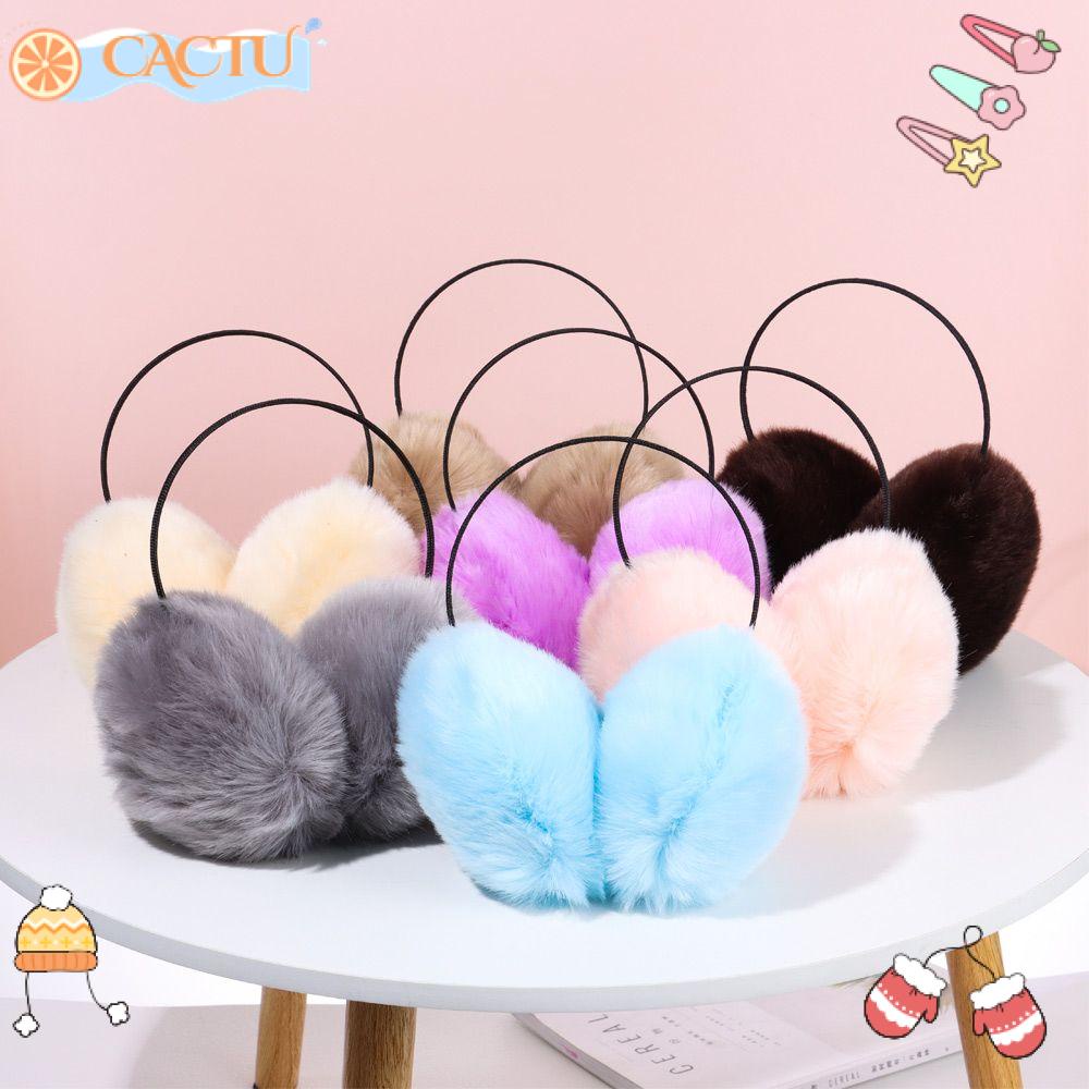 Chụp Tai Vải Bông Chống Lạnh Bảo Vệ Tai Dễ Thương Cho Bạn Gái