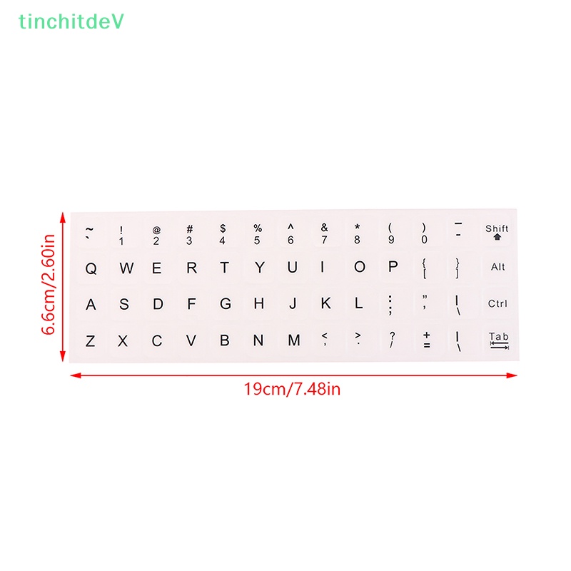 Miếng Dán Chỉnh Sửa Bàn Phím Máy Tính PC Mặt Nhám Tiện Dụng