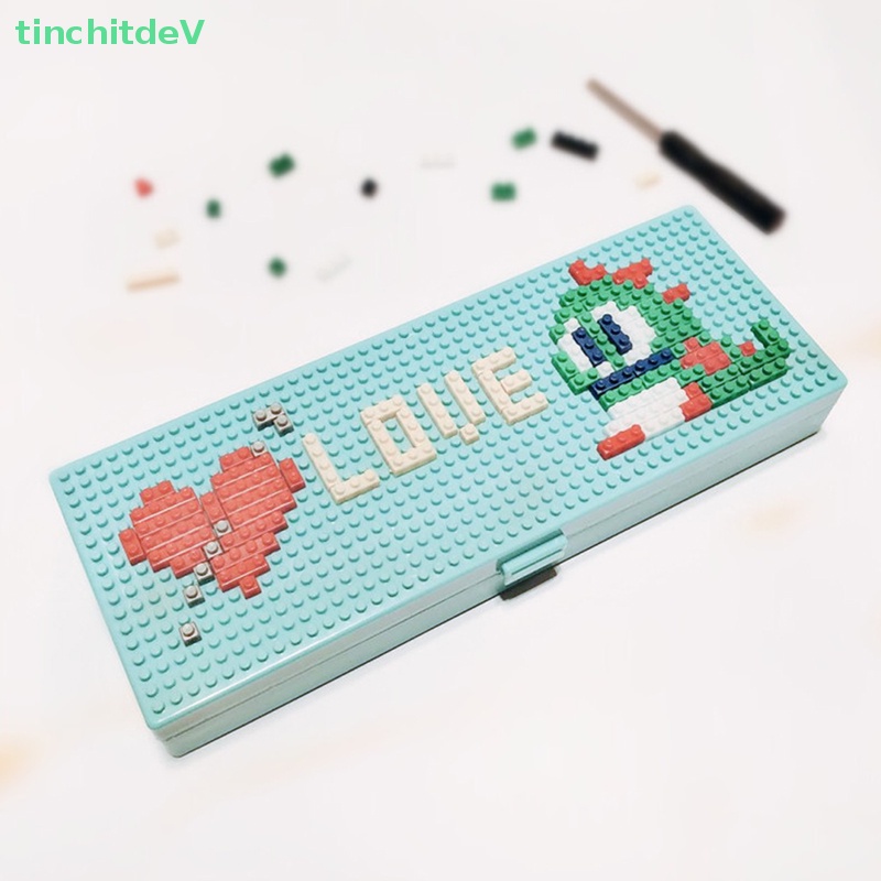 [TinchitdeV] Hộp Đựng Bút Chì Lắp Ráp Hình Hoạt Hình Kawaii Dễ Thương DIY Cho Học Sinh [Mới]