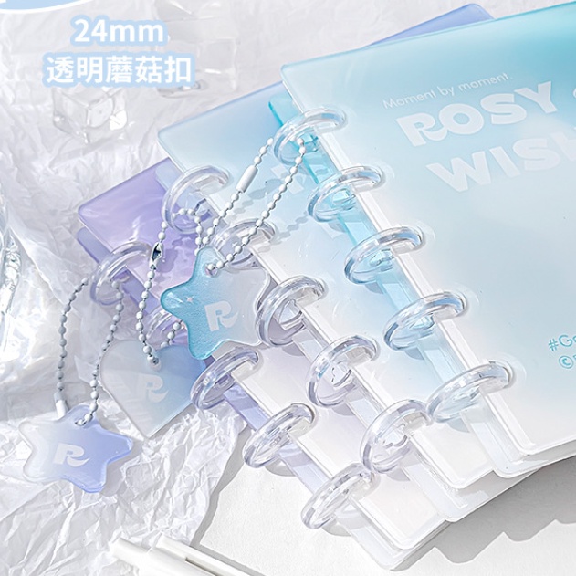 Đĩa Cdaily Chất Lượng Cao Tiện Lợi Dễ Sử Dụng|Album Đựng Thẻ Bằng Acrylic Hai Ngăn Hình Nấm Dễ Thương