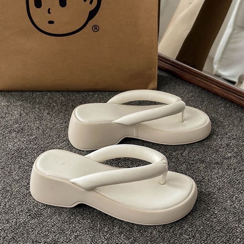 Dép Xỏ Ngón Đế Dày Thoải Mái Thời Trang Cho Nữ