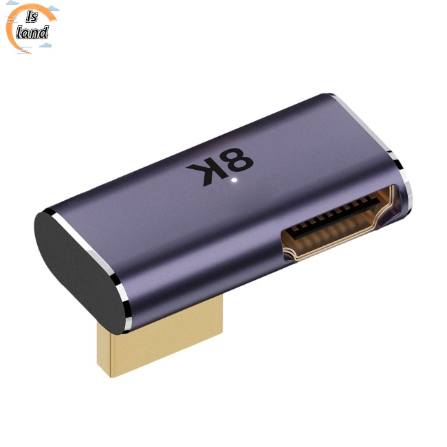 Bộ Chuyển Đổi Hdmi-compatible Hd 8k 60hz Mở Rộng Khuỷu Tay Trước / Sau 8k Cho Hdtvs