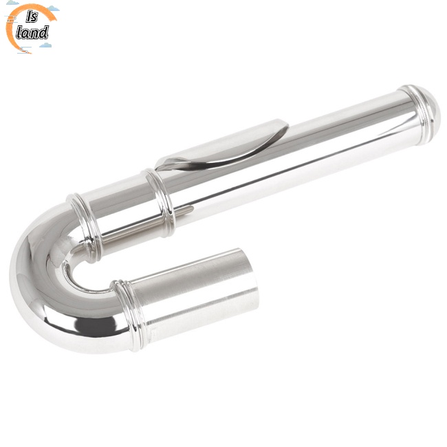 Nhạc Cụ Sáo Đầu Cong Bằng Đồng Niken Mạ Niken Chuyên Nghiệp Dành Cho Người Mới Bắt Đầu