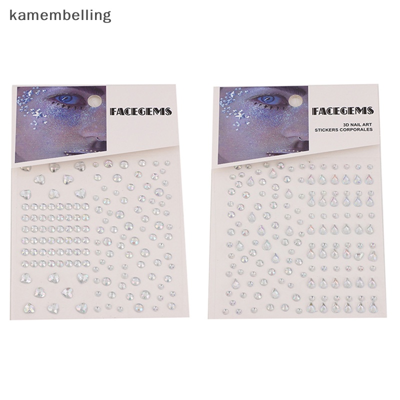 1 Set Hạt Kim Cương Tự Dính Nhiều Màu Sắc Trang Điểm Mắt Và Cơ Thể DIY